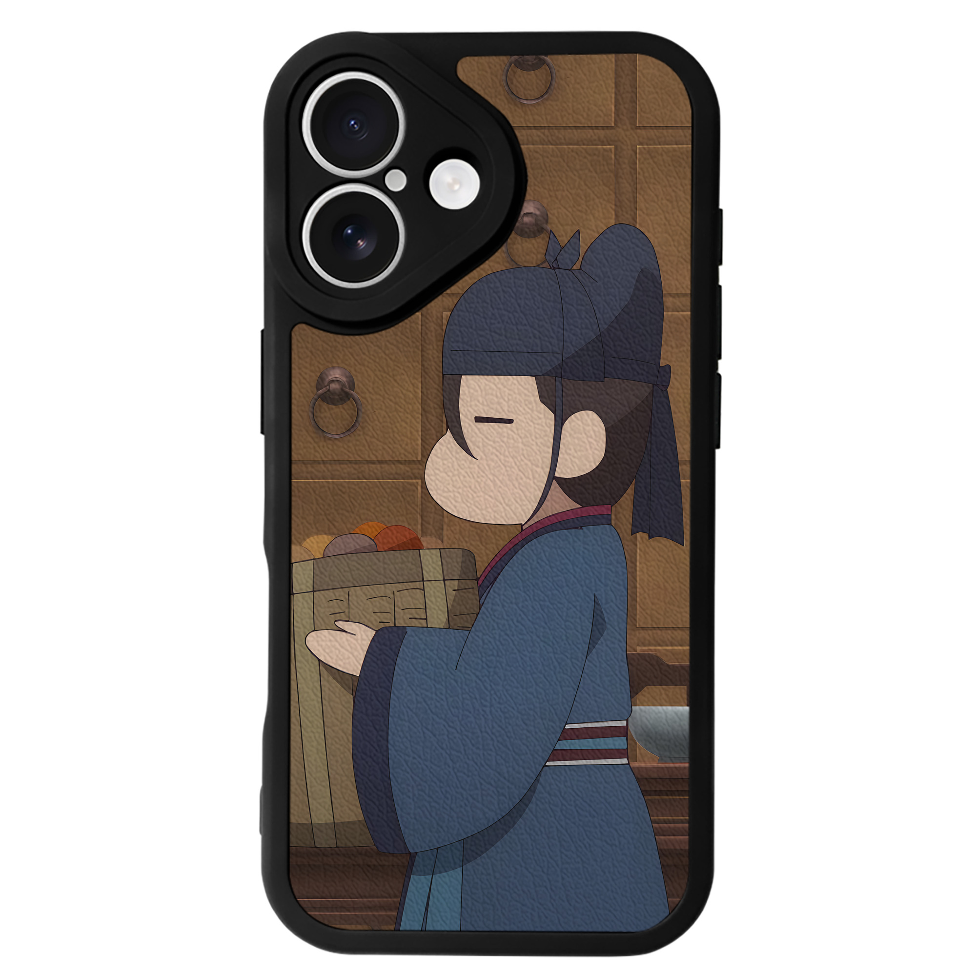 薬屋のひとりごと The Apothecary Diaries 【iPhone 16シリーズ対応】シリコンスマホケース（レザー調） 材質：シリコン